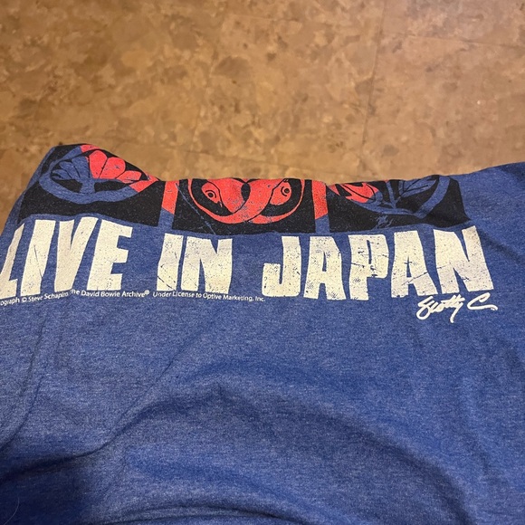 Fifth Sun Blue David Bowie Graphic Tee - Picture 4 of 4